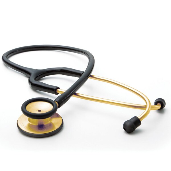 Adc ADSCOPE Stethoscope, Adult 30", Gold Plated 603GP